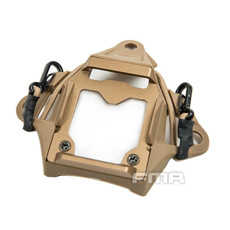 สินค้า FMA แบบยุทธวิธี Bungee Shroud อลูมิเนียม L4G24 L4G19 ที่ยึด NVG อุปกรณ์หมวกกันน็อก