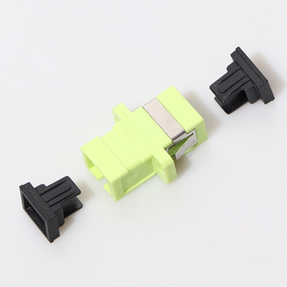 200pcs-singlemode-sc-optical-fiber-adapter-flange-simplex-ftth-connector-coupler-yellow
