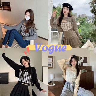 ภาพหน้าปกสินค้าVogue​🌟​พร้อมส่ง​🌟​เซ็ท เสื้อกล้าม+เสื้อครอปแขนยาว ลายชิโนริน่ารักโซ๋คิ้วมากๆ (9A55+9A56) ซึ่งคุณอาจชอบสินค้านี้