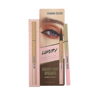 อายไลน์เนอร์ SIVANNA COLORS LUXURY DEEP EYELINER ES8008