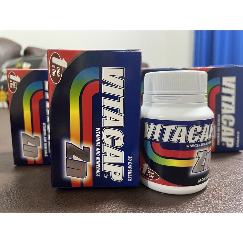 ภาพหน้าปกสินค้าVitacap Zn 30 แคปซูล วิตามินและเกลือแร่(สตรีมีครรภ์และให้นมบุตรทานได้) จากร้าน parewshop31 บน Shopee