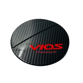 vios วีออสปี2013-2022 ครอบฝาถังน้ำมัน แคฟล่าโลโก้แดงF