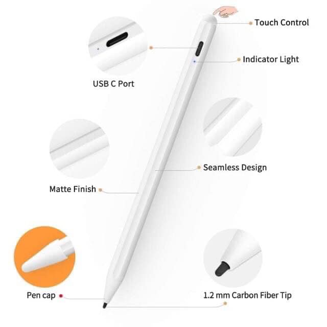 cherry-มาใหม่-ปากกา-new-stylus-pen-type-c-ใช้งานง่าย-เขียนลื่น-วางมือบนหน้าจอได้