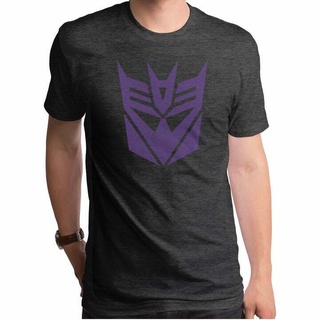 เสื้อยืด พิมพ์ลายโลโก้ Transformers Optimus Prime DECEPTICONS สําหรับผู้ชาย