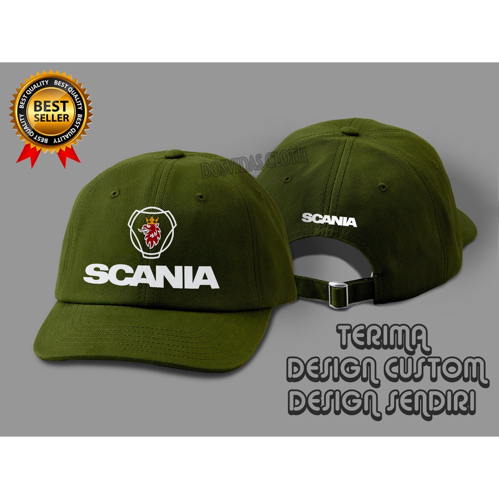 หมวกเบสบอล-scania-bus-คุณภาพดี-scania-bus-รถบัส-สําหรับผู้ชาย-ผู้หญิง