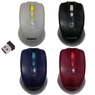 ภาพขนาดย่อของภาพหน้าปกสินค้าNUBWO เม้าส์ Mouse Wireless รุ่น NMB-017 / NMB-025 / NMB-026 จากร้าน jone029 บน Shopee