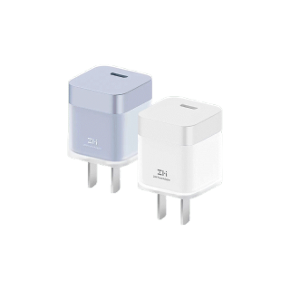 [322บ. ใช้โค้ด2 ต่อ] ZMI A01 Crystal 20W GaN หัวชาร์จสำหรับ iPhone 20W รองรับเทคโนโลยี PD ระบบป้องกัน 5 ชั้น -2Y