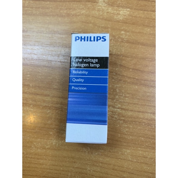 หลอดใส่โคมทำฟัน-หลอดเครื่องฉายสไลด์-projection-lamp-type-7027-philips-12v-50w-low-voltage-halogen-lamp