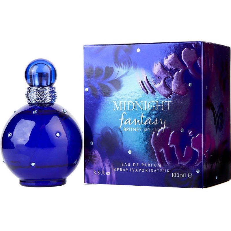 น้ำหอมแท้-กล่องซีล-britney-spears-midnight-fantasy-edp-100ml