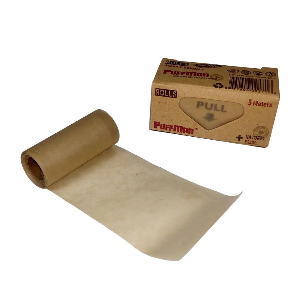 กระดาษโรลแบบม้วนยาว-5เมตร-มีแถบกาว-พร้อมส่งจากไทย