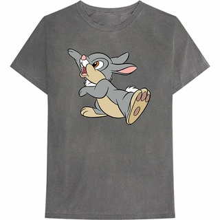 เสื้อยืด พิมพ์ลาย Disney Bambi Thumper ทรงสลิมฟิต เหมาะกับใส่ทุกวัน