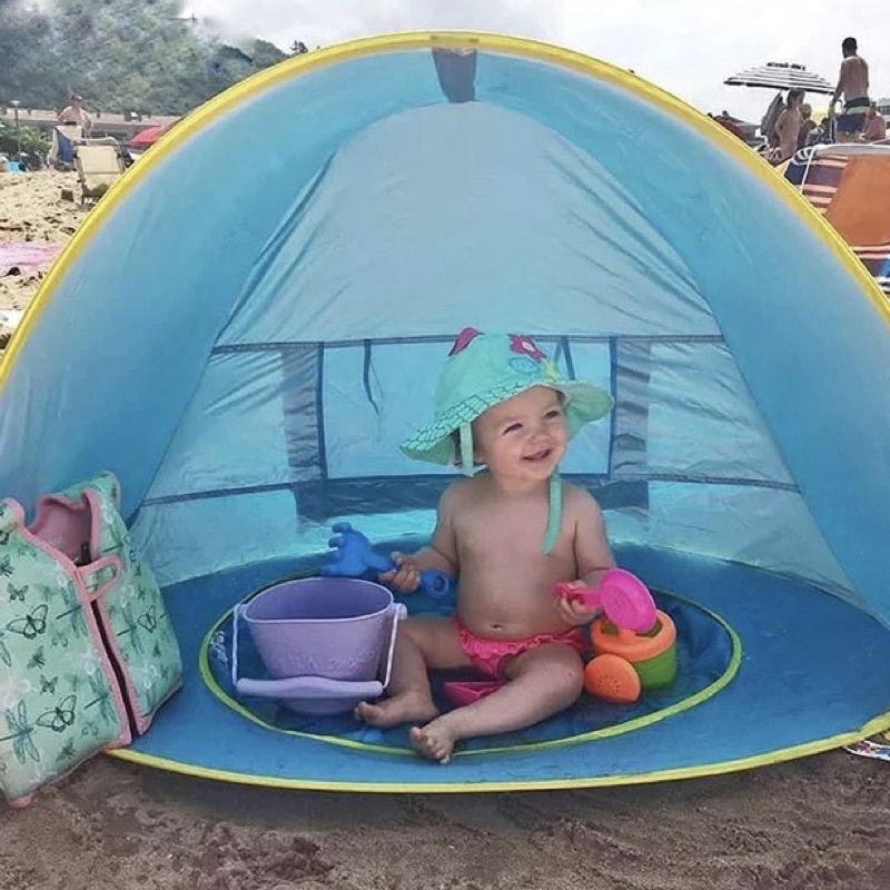 kids-beach-tent-เต็นท์ริมทะเล-สำหรับเด็กเล็ก