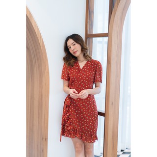 ภาพหน้าปกสินค้าเดรส Cherry Red Dress ซึ่งคุณอาจชอบสินค้านี้