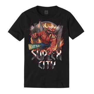 เสื้อยืด เสื้อยืดสีพื้น เสื้อยืด DIY WWE 2022 บร็อค เลสนาร์ใหม่ "ซูเพล็กซ์ ซิตี้ บีสต์ BLVD" T8d Tee