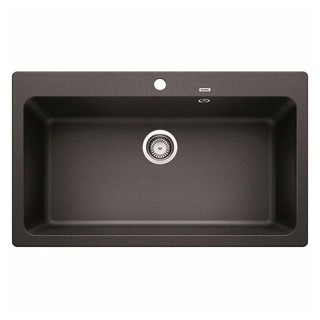 Embedded sink SINK BUILT 1BOWL BLANCO NAYA XL 9 495.39.374 ANTHRACIDE Sink device Kitchen equipment อ่างล้างจานฝัง ซิงค์