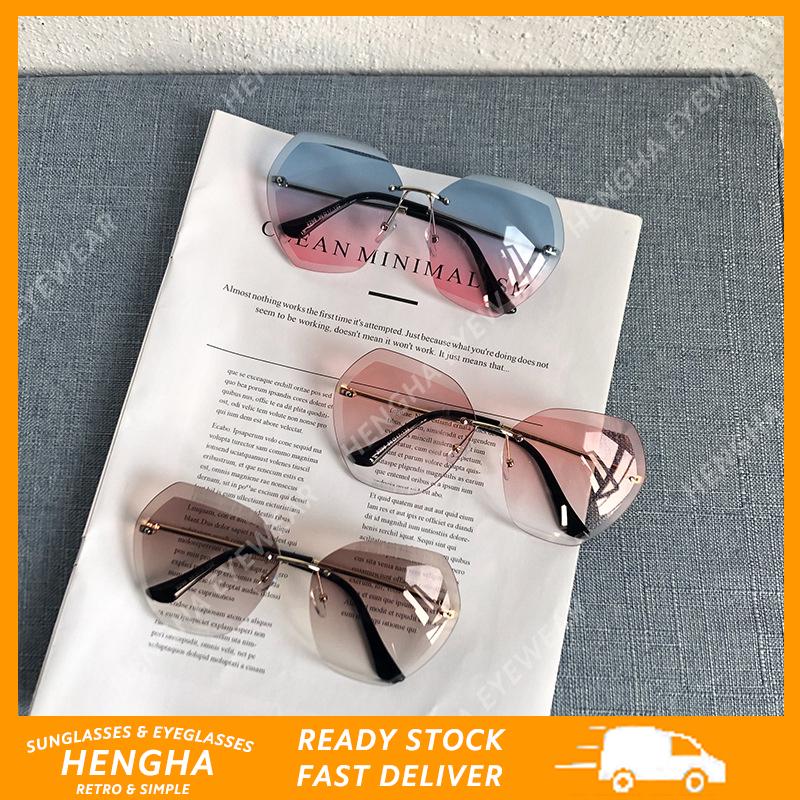 สินค้า 【 hengha 】 【 hengha 】 แว่นตากันแดดแฟชั่นสไตล์เกาหลี