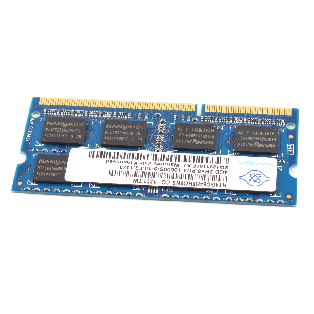 นันยา-nanya-4gb-2rx8-pc3-10600s-ddr3-1333mhz-1-5v-laptop-memory-sodimm-ram-intel-แรม-โน็ตบุ๊ค