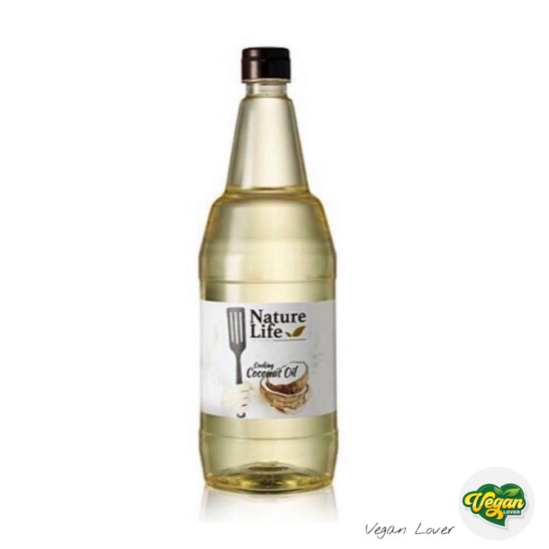 ภาพหน้าปกสินค้าน้ำมันมะพร้าวปรุงอาหาร เนเจอร์ไลฟ์ 1,000ml. จากร้าน veganlover บน Shopee