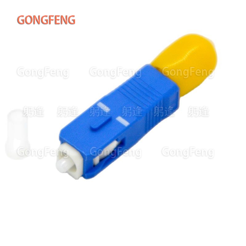 100pcs-new-optical-fiber-connector-adapter-flange-st-female-sc-male-single-multimode-coupler-wholesale-free-shipping-to