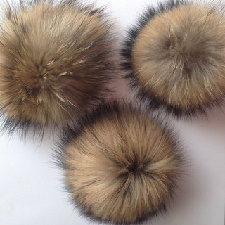 Faux Hair Shoses Huge Fluffy Ball Accessory Hat Bag