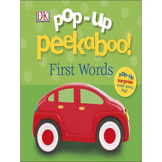 Asia Books หนังสือภาษาอังกฤษ POP UP PEEKABOO! FIRST WORDS