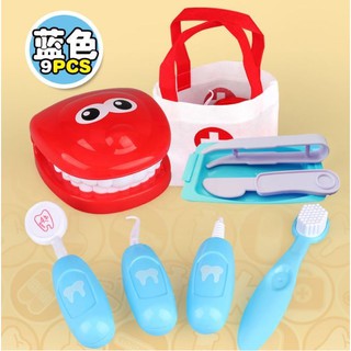 ✨ไซค์กลาง ✨ของเล่นเด็ก สินค้าเด็ก ของเล่นทำฟัน คุณหมอฟัน ของเล่นหมอ ของเล่นชุดคุณหมอ  พร้อมส่ง