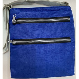 กระเป๋า กระเป๋าสะพายข้าง สีน้ำเงิน
