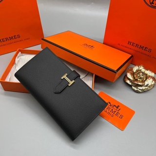 Hermes wallet Grade Vip Size 19 cm  อปก.Fullboxset