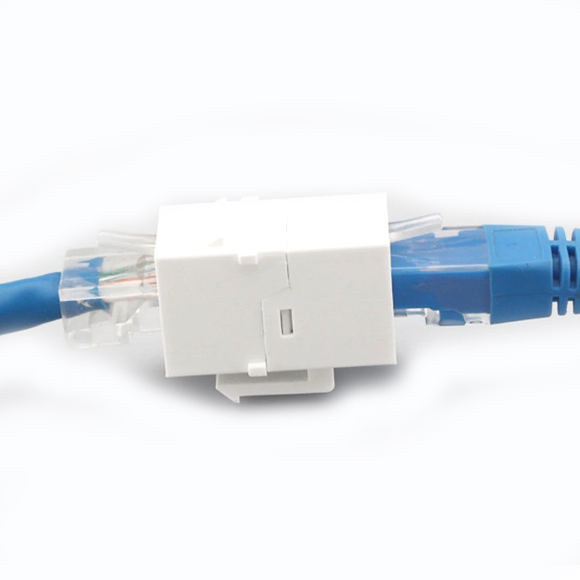 หัว-rj45-cat6-สีขาว-เมีย-เมีย-10-หัว-10pcs-cat6-rj45-for-keystone-jack-female-coupler-insert-snap-in-wall-plate