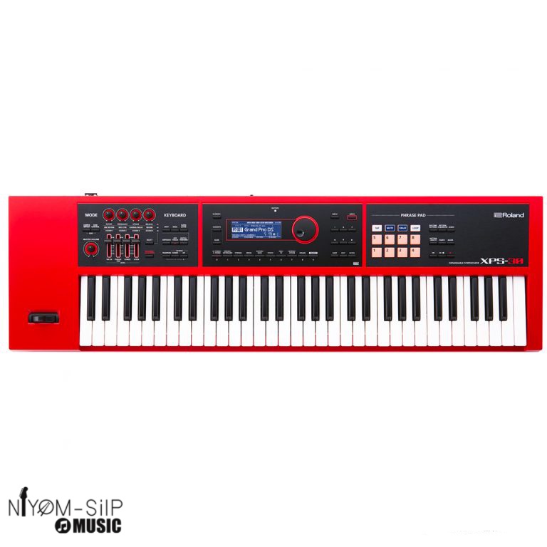 roland-xps-30-คีย์บอร์ด-keyboards-สีแดง