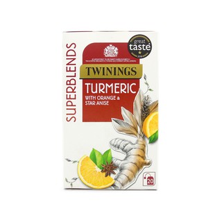 ขายแยกซอง 2กรัม ชา Twinings, SUPERBLENDS TURMERIC