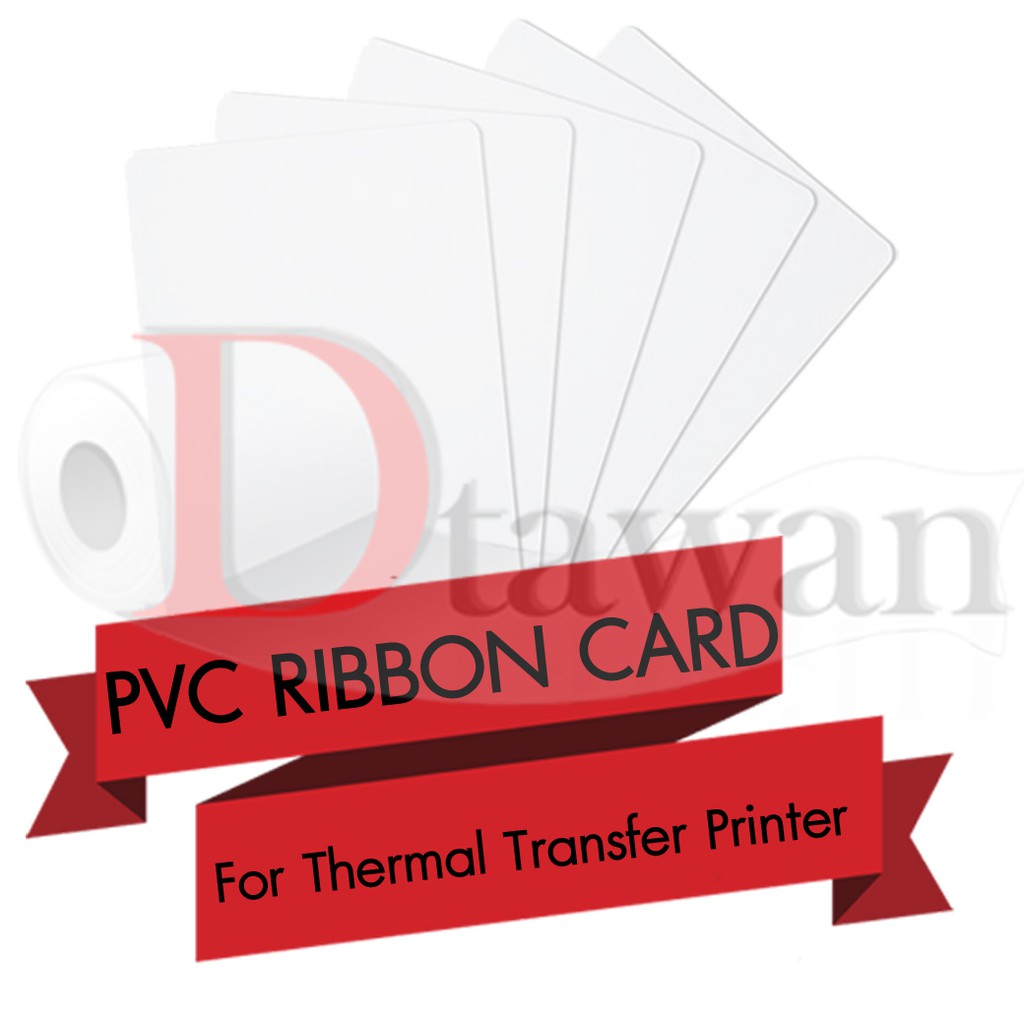 dtawan-pvc-ribbon-card-0-76mm-บัตรพลาสติก-บัตรขาวเปล่า-บัตรพีวีซีการ์ดสำหรับเครื่องพิมพ์บัตรแบบหัวพิมพ์ความร้อน-ribbon