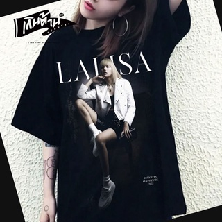 【hot sale】🚩เสื้อยืดสุดเท่ ลาย"LISA Fashionista" จากเกินต้านแบรนด์🚩