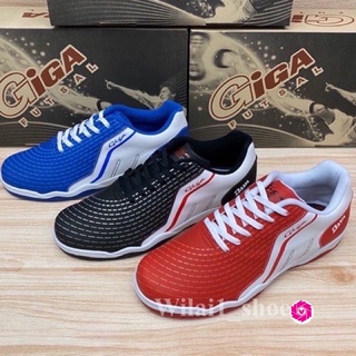 เช็ครีวิวสินค้าGiGa FG 416 รองเท้าฟุตซอล (37-44) สีน้ำเงิน/แดง/ดำ