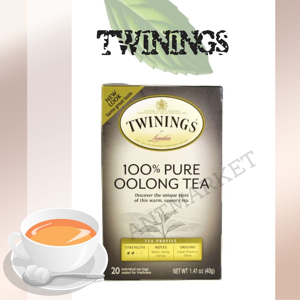Twinings, 100 Pure Oolong Tea ขายแยกซอง 2กรัม Shopee Thailand