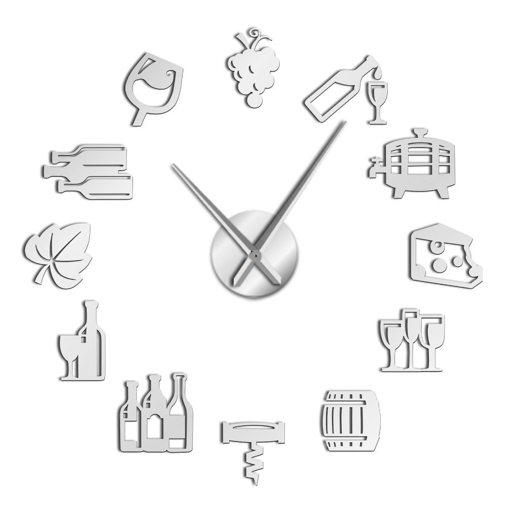 นาฬิกา-diy-3d-นาฬิกาแขวนผนัง-diy-ขนาดใหญ่-บาร์นาฬิกาแขวนผนัง