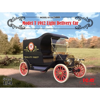 โมเดลประกอบ ICM Model 1/24 ICM24008 Model T 1912 Light Delivery Car