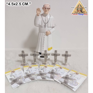 รูปปั้น โลหะ ไม้กางเขน Cross นายชุมพาบาล ตั้งหน้ารถยนต์ ศาสนาคริสต์ คาทอลิก พระเยซู Catholic jesus Figurine Statue