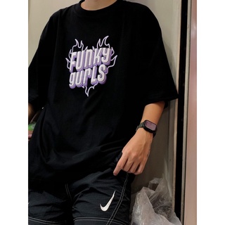 【hot sale】เสื้อยืด Freesize ลาย Funky