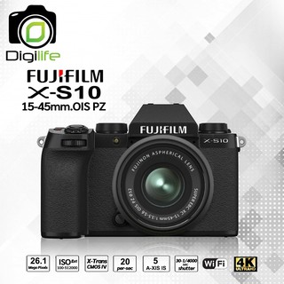 สินค้า Fujifilm Camera X-S10 Kit 15-45 mm.OIS PZ - รับประกันร้าน Digilife Thailand 1ปี
