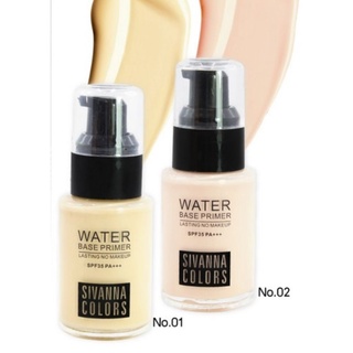 รองพื้น Sivanna water base primer lasting no make up