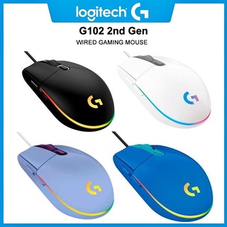 ภาพหน้าปกสินค้าเมาส์เกมมิ่ง LOGITECH G102 Lightsync PRODIGY Gaming Mouse ประกันศูนย์ 2ปี ที่เกี่ยวข้อง