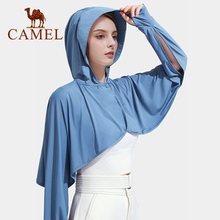 Camel เสื้อคลุมกันแดด ผ้าเรยอน ป้องกันรังสียูวี สําหรับผู้หญิง