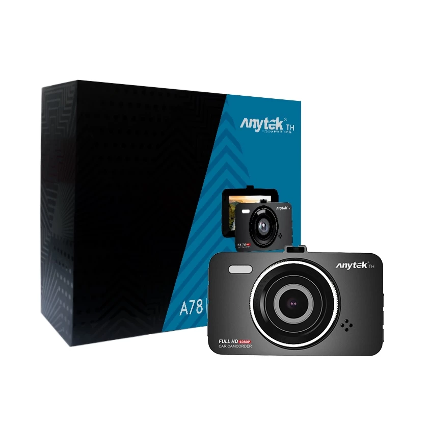 Anytek Thailand รุ่น A78 กล้องติดรถยนต์กล้องหน้า CAR DVR FHD1080P 70mai XCAM