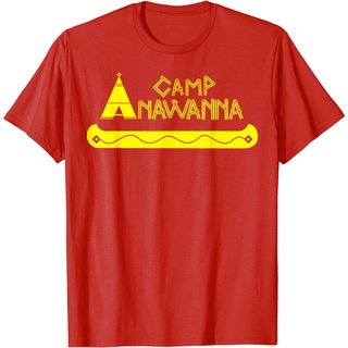 เสื้อยืดโอเวอร์ไซส์เสื้อยืด พิมพ์ลายโลโก้ Nickelodeon Camp Anawanna สไตล์วินเทจ สําหรับผู้หญิงS-3XL