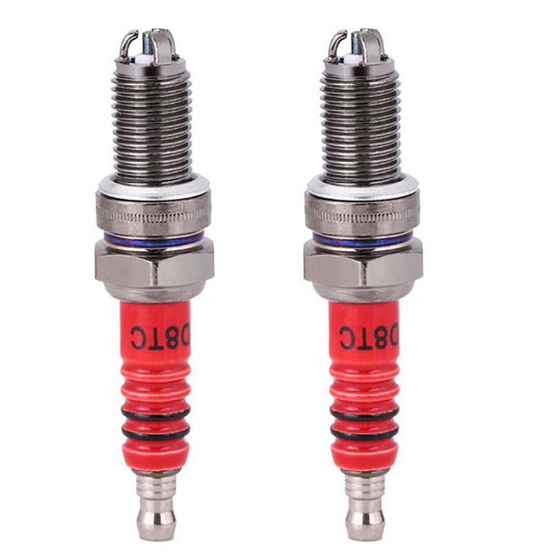 2-pcs-3-electrode-spark-plug-d8tc-for-125cc-150cc-200cc-250cc-motorcycle-scooter-atv-quads