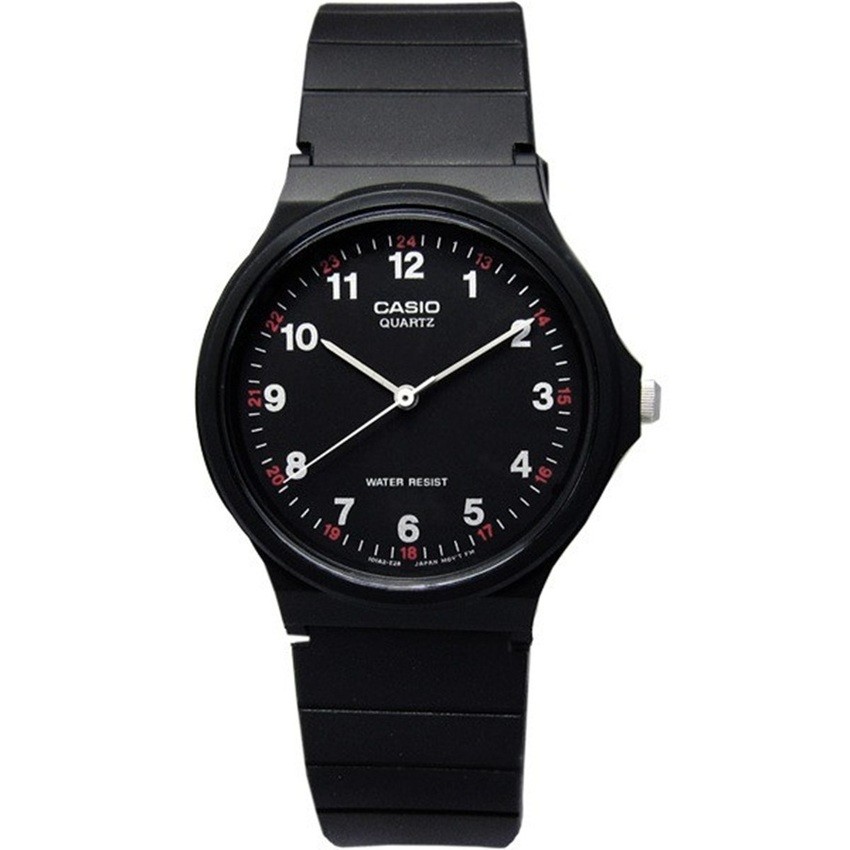 ราคาและรีวิวCasio Standard นาฬิกาผู้ชาย สายเรซิน รุ่น MQ-24-1BLDF,MQ-24-1B,MQ-24