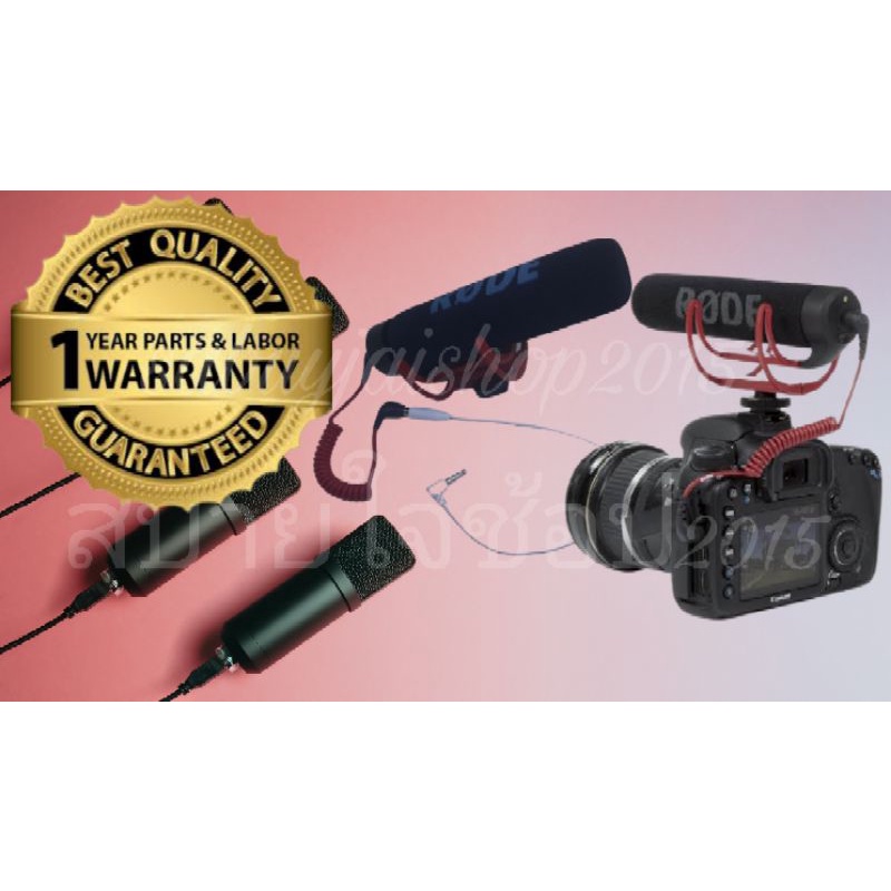 rode-videomic-goโหรดวีดีโอไมค์โกสำหรับมือถือสมาร์ทโฟน-โกโปร-dslr-mirrorless-มีประกันร้านให้12เดือน