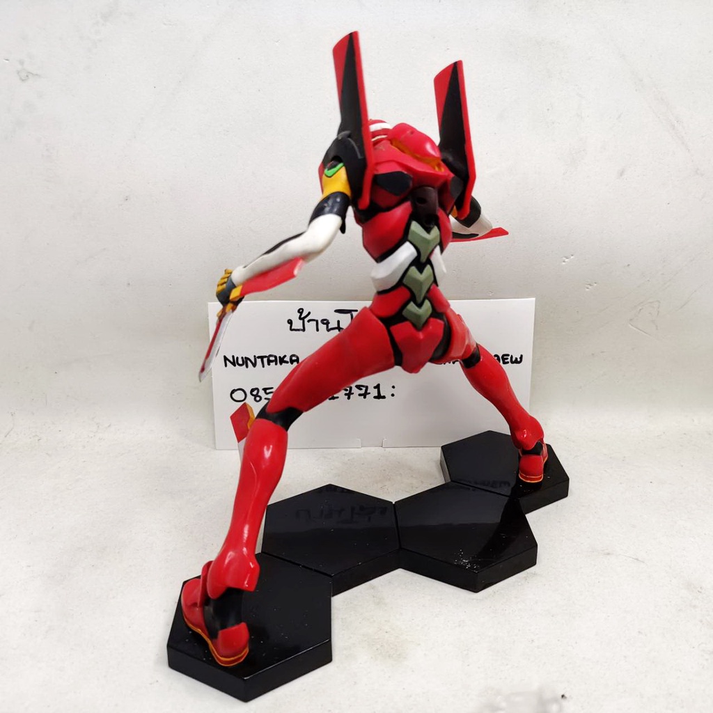 แท้-มือ2-อะไหล่-sega-evangelion-eva-premium-figure-series-eva-02-โมเดล-อีวา-หุ่น-eva-02-strap-พวงกุญแจ-หุ่น-อีวา-eva