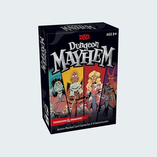 ภาพหน้าปกสินค้าDungeon Mayhem | Dungeons & Dragons Card Game | 2–4 Players, 120 Cards English version Cards Game for kids gifts ที่เกี่ยวข้อง
